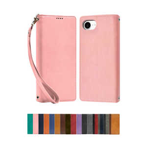SHIZUKAWILL iPhone16e 手帳型 ケース カバー 本革調 レザーケース (シズカウィル) ピンクゴールド APIPSE4PINK SHIZUKAWILL iPhone16e 手帳型 ケース カバー 本革調 レザーケース (シズカウィル) ピンクゴールド APIPSE4PINK