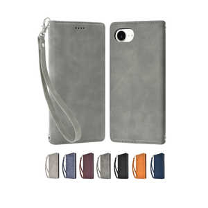 SHIZUKAWILL iPhone16e 手帳型 ケース カバー アイファンデ2 (シズカウィル) フロスティーグレー APIPSE4IF2FG SHIZUKAWILL iPhone16e 手帳型 ケース カバー アイファンデ2 (シズカウィル) フロスティーグレー APIPSE4IF2FG