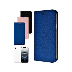 SHIZUKAWILL iPhone16e 手帳型 スリム手帳 ケース カバー (シズカウィル) DeepBlue APIPSE4SLDEBL