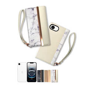 SHIZUKAWILL iPhone16e 手帳型 ケース カバー アイファンデ (シズカウィル) White APIPSE4CAWH SHIZUKAWILL iPhone16e 手帳型 ケース カバー アイファンデ (シズカウィル) White APIPSE4CAWH