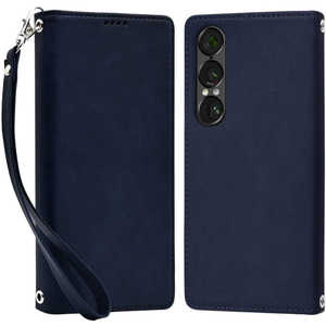 shizukawill Xperia 1 VII SO-51F SOG15 �蒠�^ �P�[�X �J�o�[ �{�v�� ���U�[�P�[�X SOX1M7NAVY