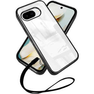 Google Pixel9a �T�C�h���b�L �P�[�X �J�o�[ �N���A�P�[�X shizukawill(�V�Y�J�E�B��) �u���b�N×�N���A GOPI9ACLBK