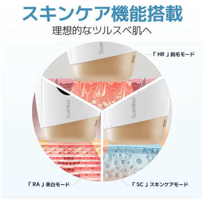 Sarlisi SARLISI サーリシ IPL脱毛器 WH SAJM04 : コジマYahoo