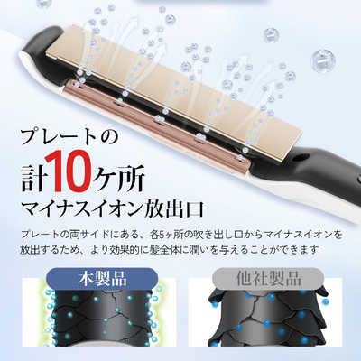 SARLISI サーリシ エアフローヘアアイロン ナノシルク SARLISI
