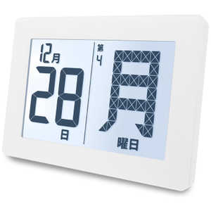 GDT メガ曜日電波日めくりカレンダー ADE01BWTDI