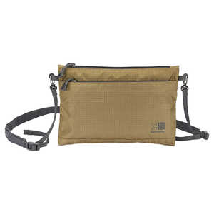 KARRIMOR アウトドアサコッシュ TC sacoche pouch TC サコッシュポーチ ［H16×W25cm / 60g］ Coyote 501067-0520
