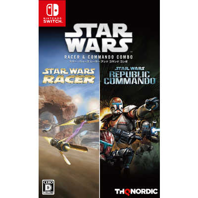 Switch スター・ウォーズ レーサー&コマンド コンボ 2作品収録10セット THQNORDIC Switchゲームソフト スター・ウォーズ レーサー アンド