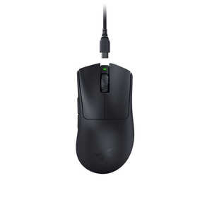 RAZER ゲーミングマウス DeathAdder V3 Pro ブラック [光学式 /有線/無線(ワイヤレス) /7ボタン /USB] RZ01-04630100-R3A1