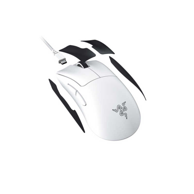 RAZER RAZER ゲーミングマウス DeathAdder V3 Pro ホワイト [光学式 /有線/無線(ワイヤレス) /7ボタン /USB] RZ01-04630200-R3A1 RZ01-04630200-R3A1