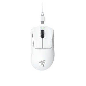 RAZER ゲーミングマウス DeathAdder V3 Pro ホワイト [光学式 /有線/無線(ワイヤレス) /7ボタン /USB] RZ01-04630200-R3A1