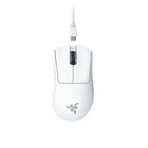 RAZER ߥ󥰥ޥ DeathAdder V3 Pro ۥ磻 [ؼ /ͭ/̵(磻쥹) /7ܥ /USB] RZ01-04630200-R3A1