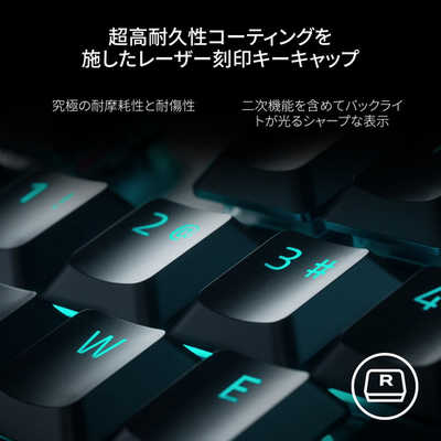 RAZER ゲーミングキーボード DeathStalker V2 Pro Tenkeyless(赤