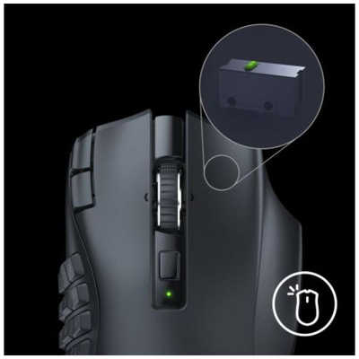 RAZER ゲーミングマウス Naga V2 HyperSpeed ［光学式 /無線