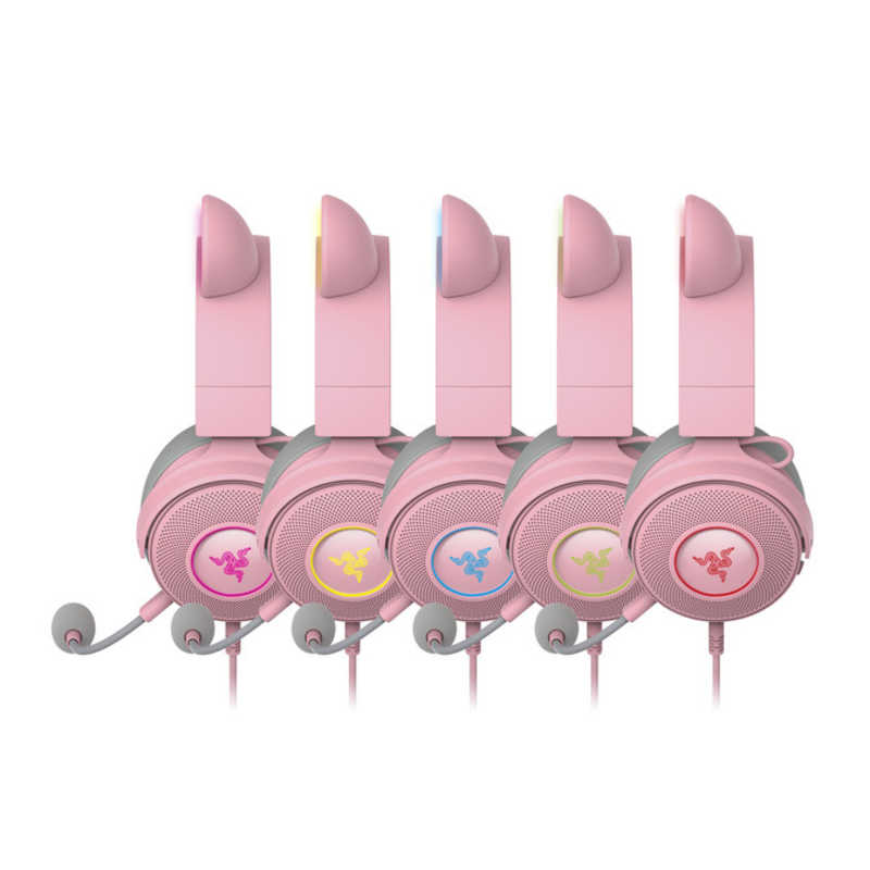 RAZER RAZER ゲーミングヘッドセット RAZER Quartz Pink ［USB /両耳 /ヘッドバンドタイプ］ RZ04-04510200-R3M1 RZ04-04510200-R3M1