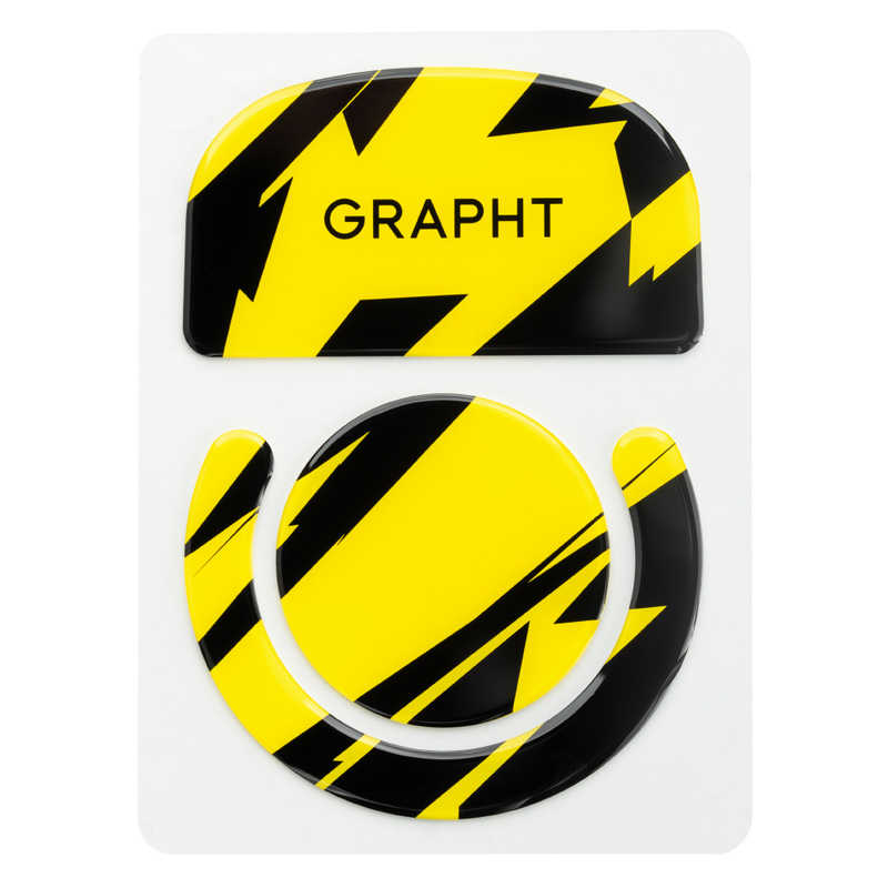 GRAPHT GRAPHT ガラスマウスソール ブラック TGR031-GPROX TGR031-GPROX