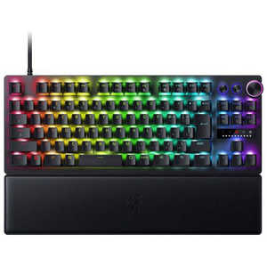 RAZER ラピッドトリガー搭載ゲーミングキーボード Huntsman V3 Pro Tenkeyless JP ［有線 /USB］ RZ03-04981300-R3J1