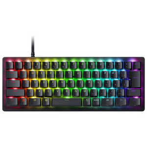 RAZER ラピッドトリガー搭載ゲーミングキーボード Huntsman V3 Pro Mini JP ［有線 /USB］ RZ03-04991300-R3J1