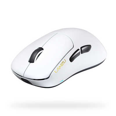 LAMZU ゲーミングマウス Thorn (4K Compatible) White ［光学式 /有線 