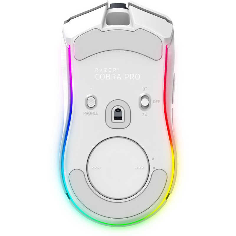 RAZER RAZER ゲーミングマウス Cobra Pro (White Edition) ［光学式 /有線/無線(ワイヤレス) /8ボタン /Bluetooth・USB］ RZ01-04660200-R3A1 RZ01-04660200-R3A1