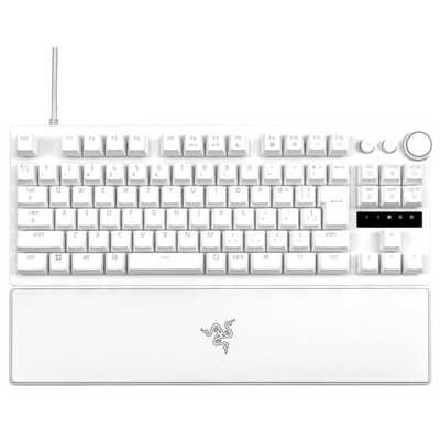 RAZER ゲーミングキーボード Huntsman V3 Pro Tenkeyless JP (White