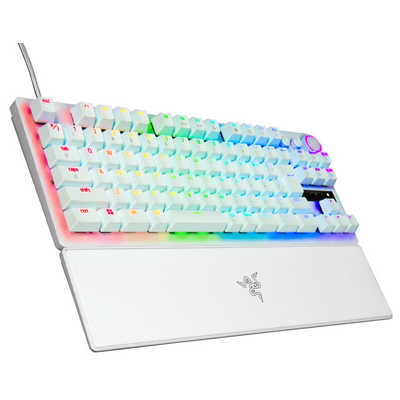 RAZER ゲーミングキーボード Huntsman V3 Pro Tenkeyless JP (White