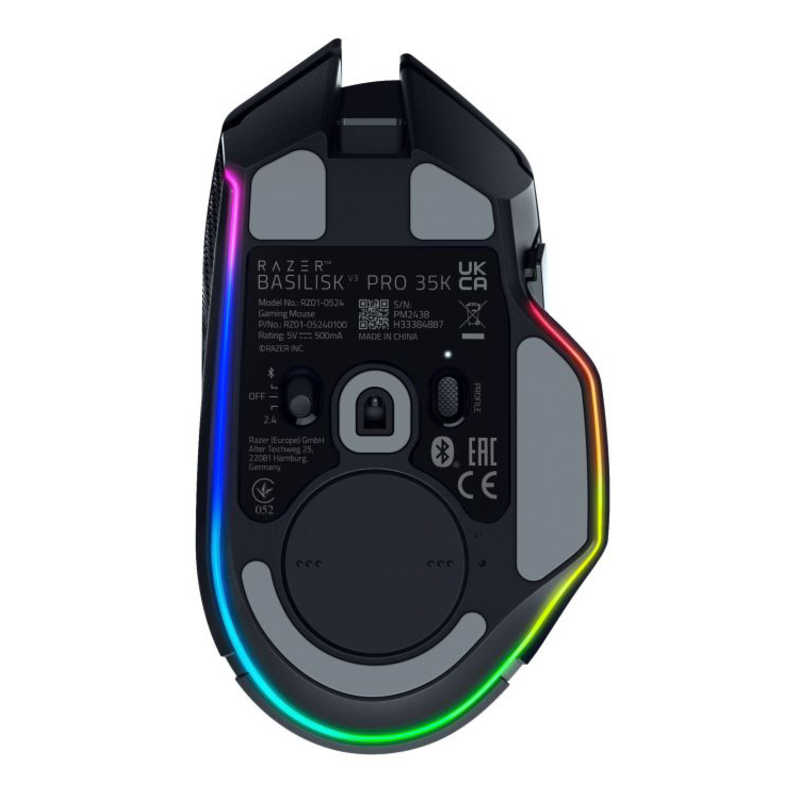 RAZER RAZER ゲーミングマウス Basilisk V3 Pro 35K ［光学式 /有線/無線(ワイヤレス) /9ボタン /Bluetooth・USB］ RZ01-05240100-R3A1 RZ01-05240100-R3A1