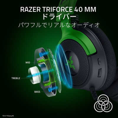 RAZER Minecraftコラボ ゲーミングヘッドセット Kraken V4 X Minecraft