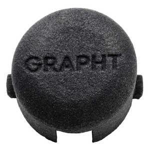 GRAPHT アケコン レバーレス用ボタンキャップ ブラック TGR037-24-01 GRAPHT アケコン レバーレス用ボタンキャップ ブラック TGR037-24-01