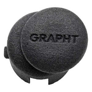 GRAPHT アケコン レバーレス用ボタンキャップ ブラック TGR037-24-02 GRAPHT アケコン レバーレス用ボタンキャップ ブラック TGR037-24-02