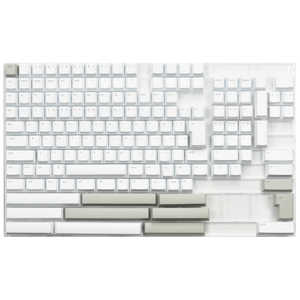 GRAPHT デザインキーキャップ Designer Keycaps - Matte White (158 keys) GRT046-DKC-WT GRAPHT デザインキーキャップ Designer Keycaps - Matte White (158 keys) GRT046-DKC-WT