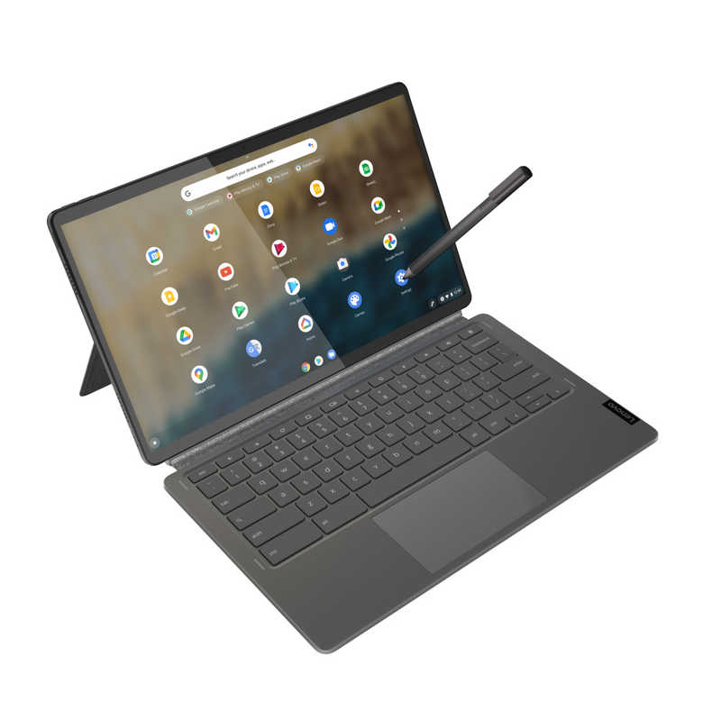 レノボジャパン　Lenovo レノボジャパン　Lenovo ノートパソコン IdeaPad Duet 560 Chromebook [13.3型 /Chrome OS /Snapdragon /8GB /eMMC：256GB] ストームグレー 82QS001WJP  82QS001WJP 