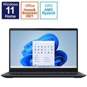 レノボジャパン　Lenovo IdeaPadSlim370 [15.6型 /Win11 Home /AMD Ryzen 5 /Office HomeandBusiness /メモリ:8GB /SSD:256GB] 82RN005AJP