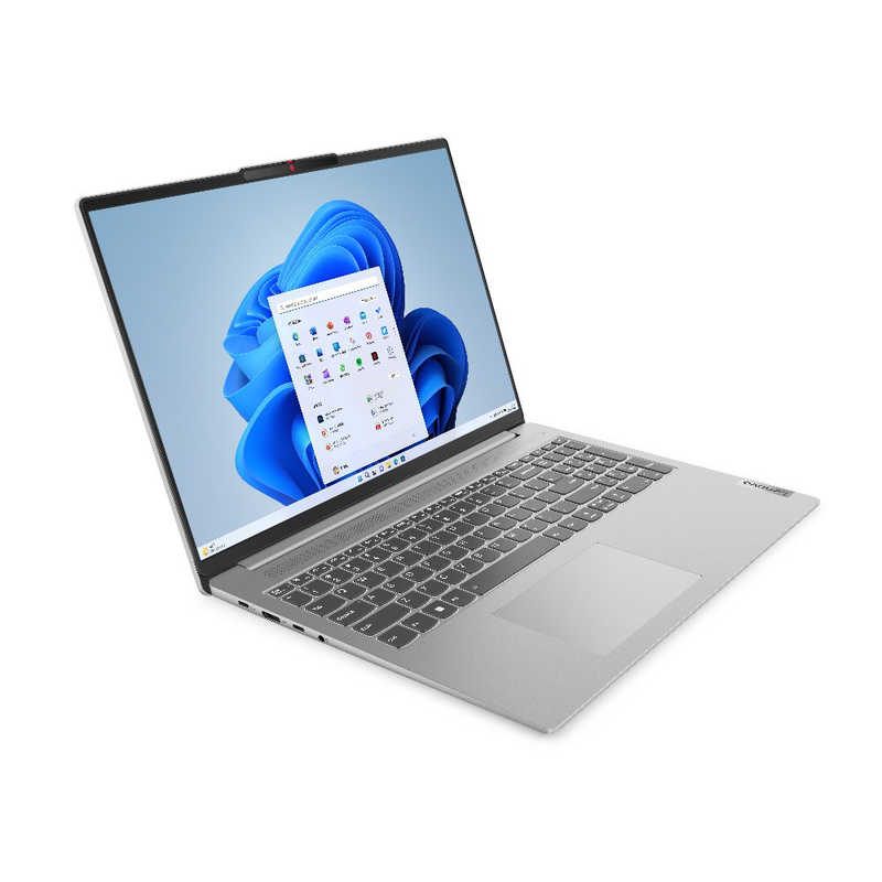 レノボジャパン　Lenovo レノボジャパン　Lenovo IdeaPad Slim 5i Gen 8 クラウドグレー ［16.0型 /Win11 Home /メモリ：16GB /SSD：512GB /Office HomeandBusiness］ 82XF0021JP 82XF0021JP