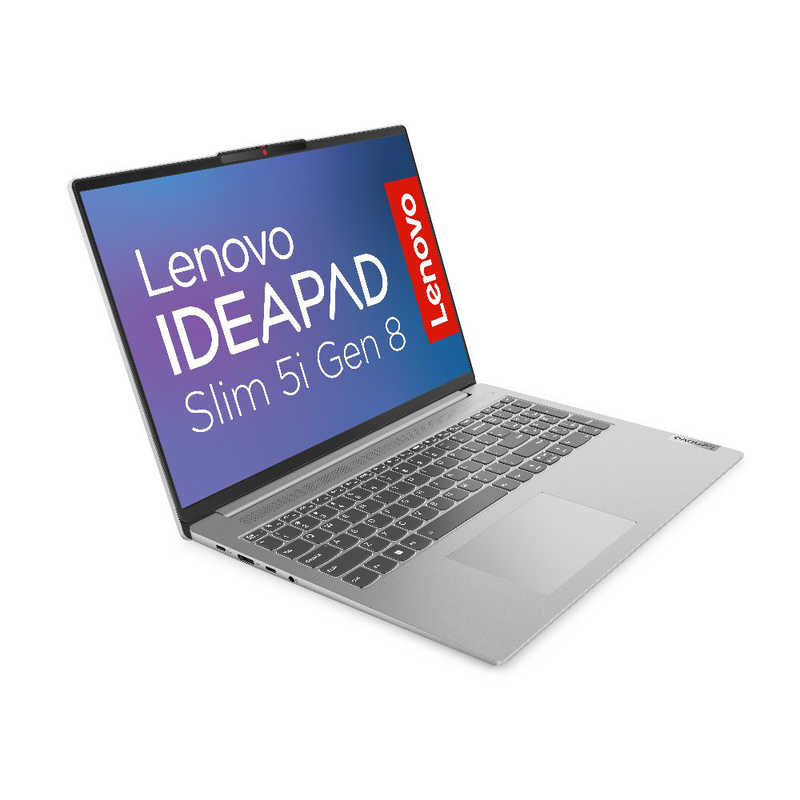 レノボジャパン　Lenovo レノボジャパン　Lenovo IdeaPad Slim 5i Gen 8 クラウドグレー ［16.0型 /Win11 Home /メモリ：16GB /SSD：512GB /Office HomeandBusiness］ 82XF0021JP 82XF0021JP