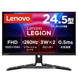 Υܥѥ Lenovo Legion R25f-30 ˥ 24.5 / եHD(19201080) / 磻 / 280Hz ֥å 67B8GACBJP