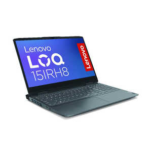 レノボジャパン　Lenovo ノートパソコン LOQ 15IRH8 [15.6型 /Win11 Home /Core i7 /16GB /512GB] ストームグレー 82XV00BHJP