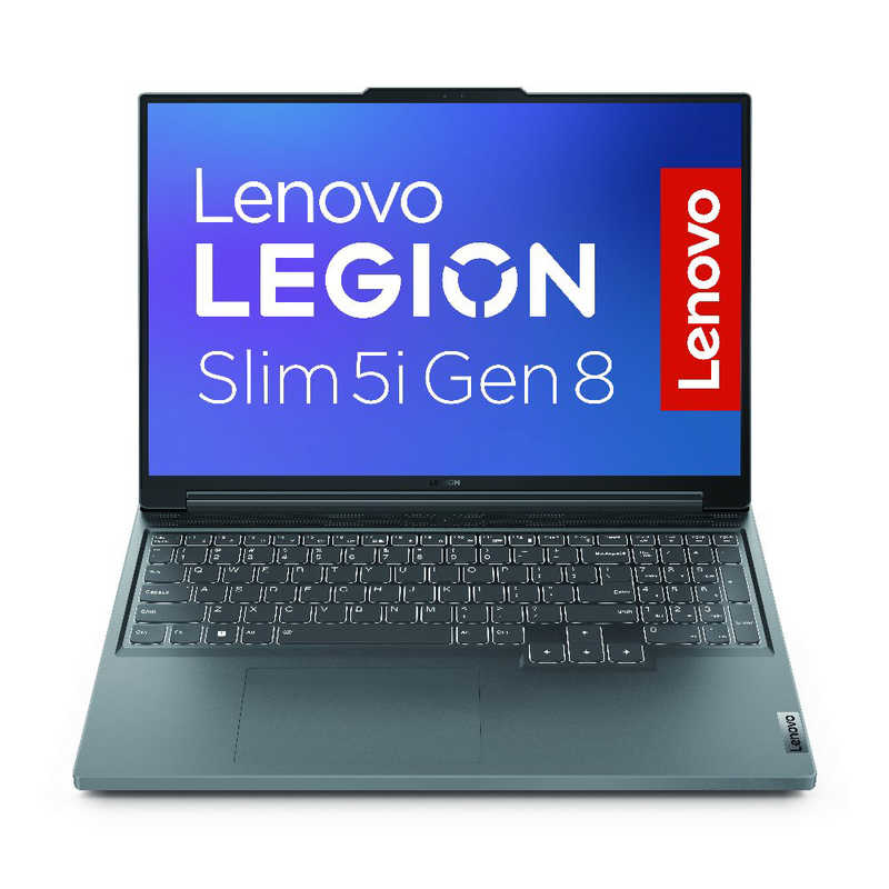 レノボジャパン　Lenovo レノボジャパン　Lenovo ノートパソコン Legion Slim 5i Gen 8[16.0型 /Win11 Home /Core i7 /16GB /1TB] ストームグレー  82YA0087JP 82YA0087JP