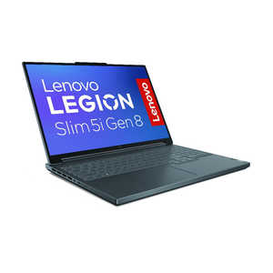 レノボジャパン Lenovo ノートパソコン Legion Slim 5i Gen 8[16.0型 /Win11 Home /Core i7 /16GB /1TB] ストームグレー 82YA0087JP