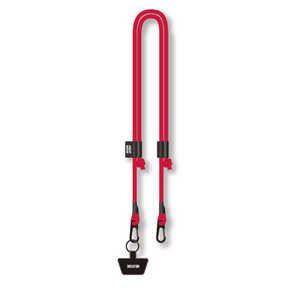 大雪屋 HOLDTUBE SHOULDER STRAP 6mm ROPE RED HS-0202