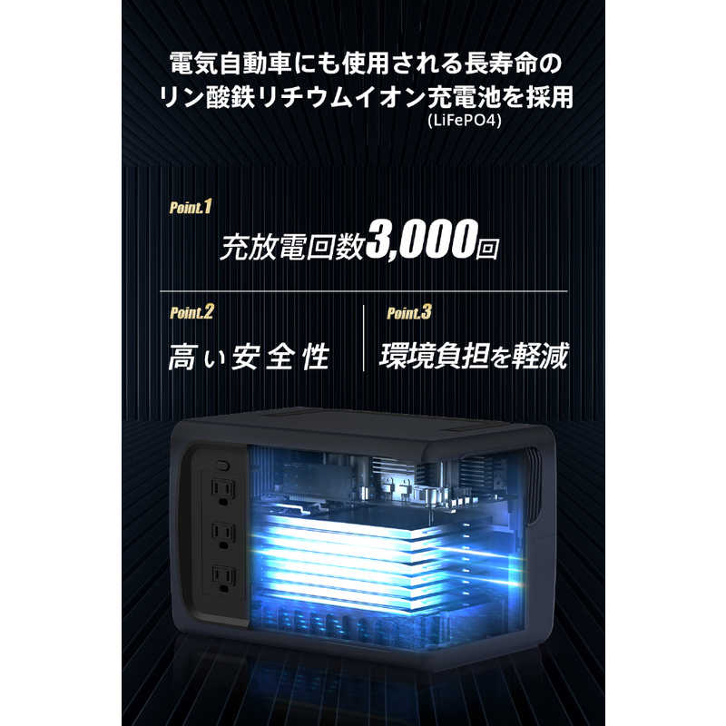 AVIOT AVIOT ポータブル電源 ［10出力 /AC・DC・ソーラー充電 /USB Power Delivery対応］ ベージュ PS-F500-BE PS-F500-BE