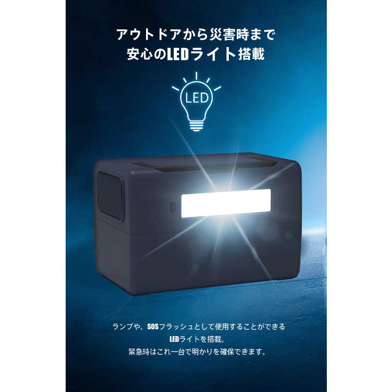 AVIOT AVIOT ポータブル電源 ［10出力 /AC・DC・ソーラー充電 /USB Power Delivery対応］ ベージュ PS-F500-BE PS-F500-BE