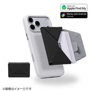 MOFT 多機能カードケース 紛失防止機能搭載 ジェットブラック MB005F-1-JTBK
