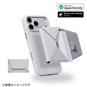 MOFT 多機能カードケース 紛失防止機能搭載 ミスティグレー MB005F-1-MCGY