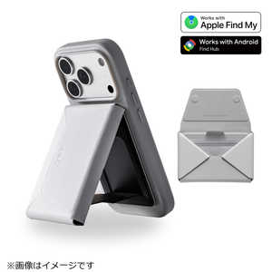 MOFT 多機能カードケース＆スタンド 紛失防止機能搭載 ミスティグレー MB005SF-1-MCGY