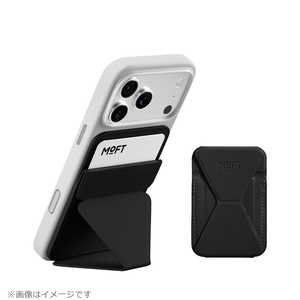 MOFT Snap-OnスマホスタンドAERA ジェットブラック MS007MA-1-ME-JTBK