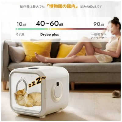 Homerunpet ペット用ドライヤー ホワイト