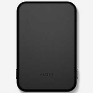 MOFT MagSafe対応 バッテリーパック 3400mAh 付属ケーブル長：100cm ［1ポート］ ブラック MD015-1-BK