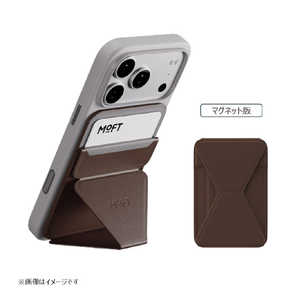 MOFT Snap-OnスマートフォンスタンドMOVAS カカオブラウン MS007MP-1-ME-BE