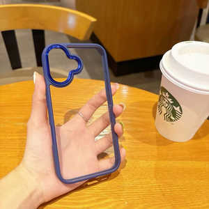 インテリオル IPHONE16 ところどころメタルケース COCO case ブルー 1836-16-BLUE インテリオル IPHONE16 ところどころメタルケース COCO case ブルー 1836-16-BLUE