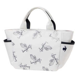 ルコック ゴルフ用品 シーズンデザイン カートポーチ 仕分け収納可能タイプ ホワイト LG5FTT44L